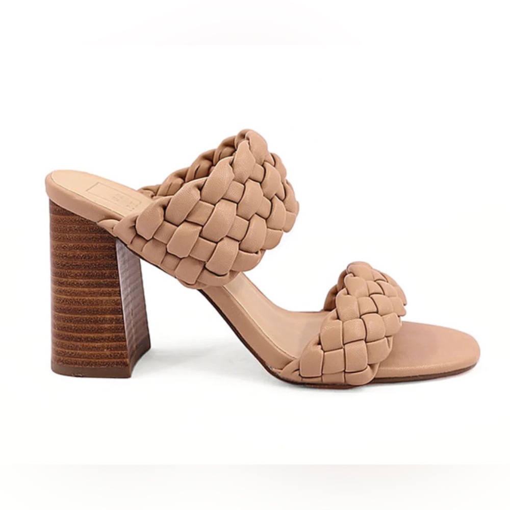 Heaven Block heel braided sandal